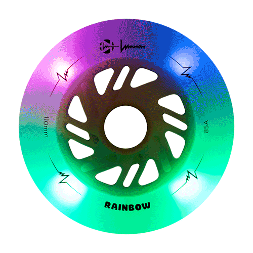 Luminous LED Wheels 110mm / 85a (1)