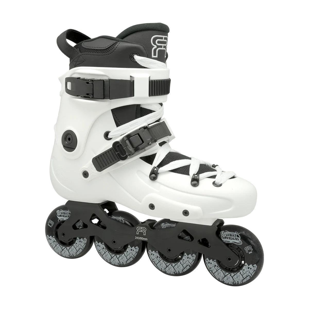 FR SkatesFR1 80 White Shop Task Inline Skate Shop