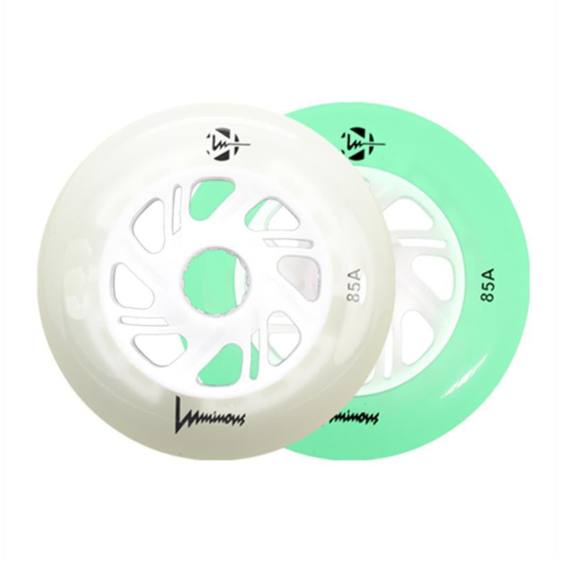 Luminous LED Wheels 125mm / 85a (1)