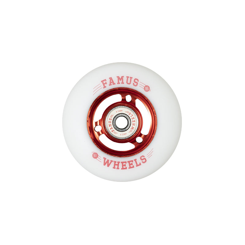 Famus Wheels with Bearings 80mm / 86a (4)