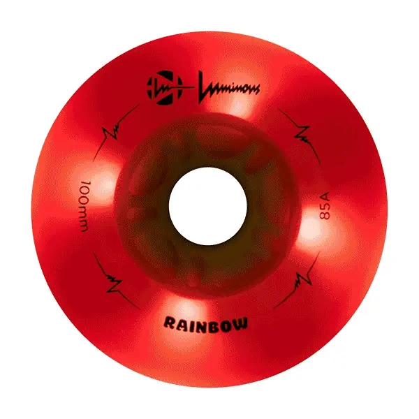 Luminous LED Wheels 100mm / 85a (1)